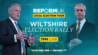 🚨LIVE: Swindon | Reform Will Fix It Local Election Tour