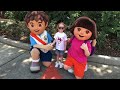 Meeting Dora The Explorer Diego At Universal Studios Orlando Florida