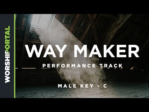 Way Maker - Male Key of C - Performance Track