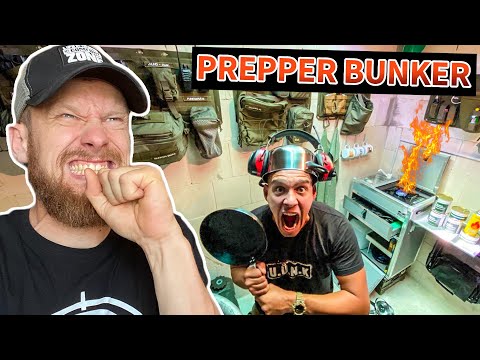 PREPPER BUNKER #13 von SURVIVAL MATTIN | Es sind Vorräte im HAUS | Fritz Meinecke
