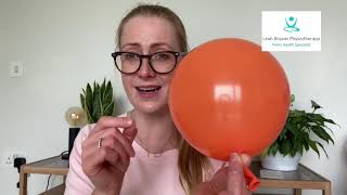 Video 4 - Explaining Intra Abdominal Pressure Using Balloon - Postnatal Essentials for  Professionals