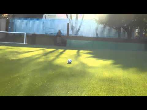 Aquinas FC/Under 14s 2002s/Great free kick causes keeper trouble