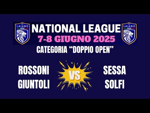 Rossoni - Giuntoli 🆚 Sessa - Solfi | SPETTACOLO alla National League 16