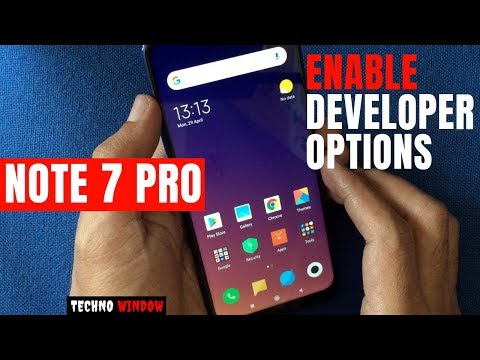 How to Enable Developer Options in Redmi Note 7 Pro