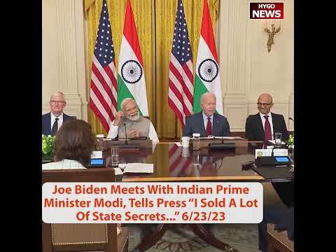 Biden Jokes He 'Sold a Lot of State Secrets' to Modi and Tech CEOs as Special Counsel Probed His Documents (June 23, 2023)