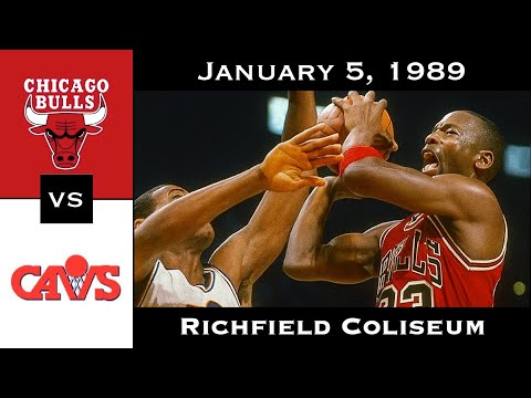 One Man Against the Machine | Michael Jordan vs Cleveland Cavaliers (January 5, 1989)