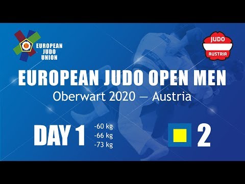 European Judo Open Men - Oberwart 2020 - Day 1 - Tatami 2