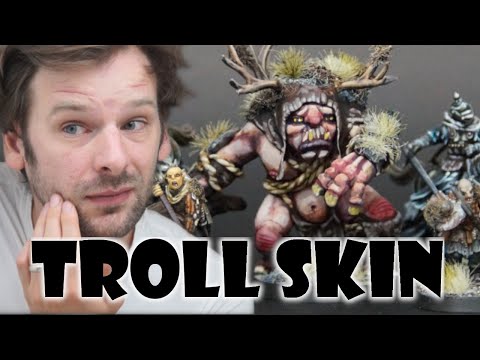 Painting An ANGMAR TROLL, An Exploration of PAINTING SKIN | The Angmar Project