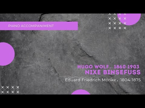 H.Wolf/Nixe Binsefuß , accompaniment