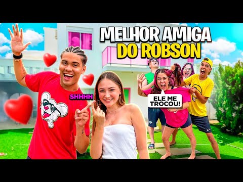 O ROBSON TEM UMA NOVA MELHOR AMIGA *Deu briga !