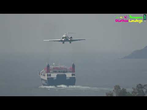 Skiathos Airport 2022 - First Flights of the season