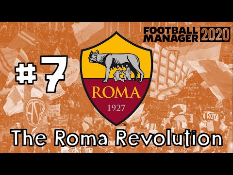THE ROMA REVOLUTION FM20 | Episode 7 | EUROPA LEAGUE KNOCKOUT STAGES | Football Manager