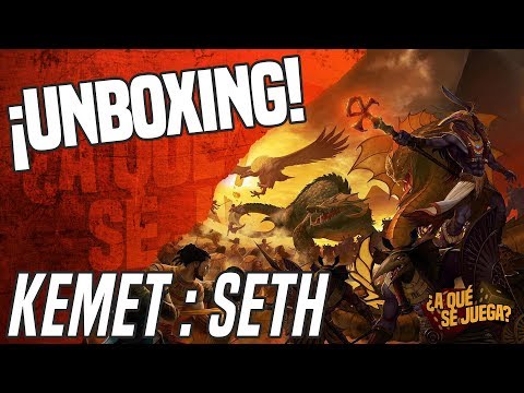UNBOXING - Kemet : Seth