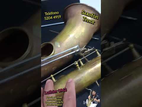 MARTIN Saxofón Tenor USA STANDARD ELKHART IND Luthier Mauricio Tubac