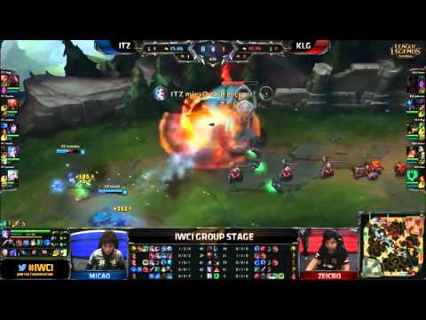 ITZ micaO Jinx VS KLG Zeicro Sivir   ÖZET IWCI Grup Aşaması