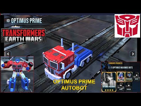[*/\*] Transformers Earth Wars - Unlock Autobot OPTIMUS PRIME (5 STAR) and Gameplay