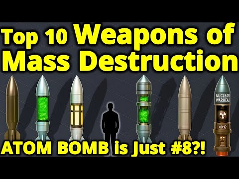 Top 10 Weapons of MASS DESTRUCTION Ever Conceived | Doomsday Devices #weaponsofmassdestruction