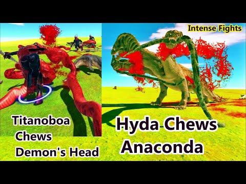 TITANOBOA Vs Every Unit # 4  Animal Revolt Battle Simulator