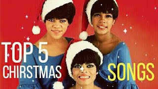 The Supremes - Top 5 BEST Christmas Songs!