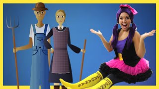 Farmer in the Dell Nursery Rhyme on Tea Time with Tayla