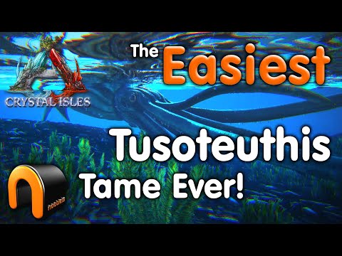 ARK Tusoteuthis Taming EASIEST WAY!  #Tusoteuthis, #arkTusoteuthis