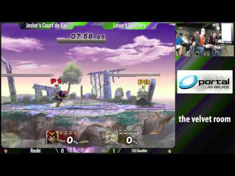 Jester's Court de Sal! - Losers Quarters - Doodler vs Roshi