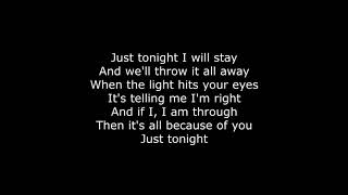 The Pretty Reckless - Just Tonight (Lyrics)