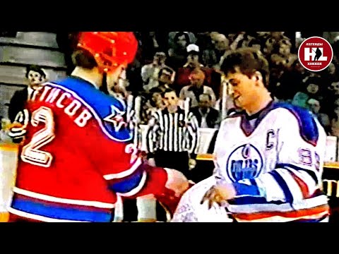 27.12.1985. Суперсерия. (HD) Эдмонтон Ойлерз - ЦСКА (Е.Майоров) | Edmonton Oilers - CSKA. 12/27/1985