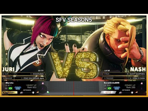 [SFV] RonaldinhoBRR Nash vs Maroto Juri