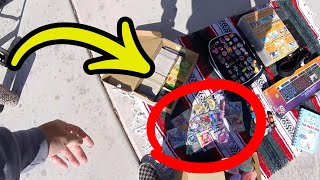 RARE Pokémon CARDS AT THIS COMMUNITY YARD SALE