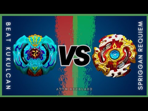 BEAT KUKULCAN.7U.Hn vs SPRIGGAN REQUIEM.0.Zt | ON REAL LIFE BEYBLADE STADIUM