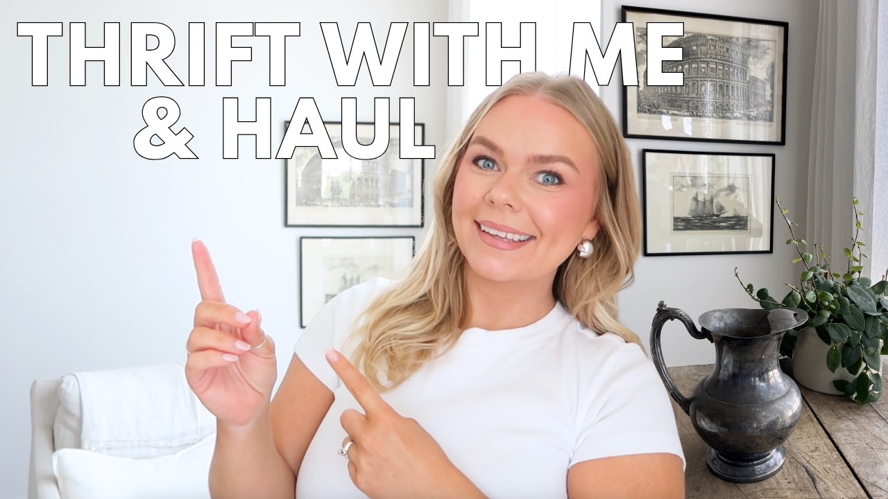 Thrift With Me + Vintage Home Decor Finds | Easter at Home