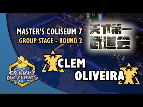 Clem vs Oliveira - TvT | Master's Coliseum 7: Group Stage - Round 2 | StarCraft 2 Tournament