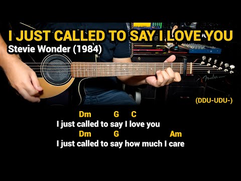 I Just Called To Say I Love You - Stevie Wonder