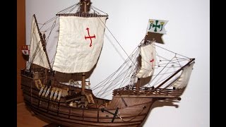 Santa Maria - Ship Carrack -  First voyage Christopher Columbus 1492