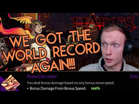 WE GOT THE ANY% WORLD RECORD AGAIN!! Unseeded 6:33 in game time /Hades v1.0/