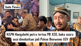 Download lagu Candidate for PB XVI, KGPH Hangabehi Speaks Out After Being Elected as King of the Solo Palace. mp3 Download lagu Candidate for PB XVI, KGPH Hangabehi Speaks Out After Being Elected as King of the Solo Palace. mp3