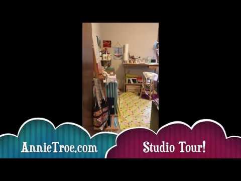 StudioTour for a contest through Blank Quilting Corp.