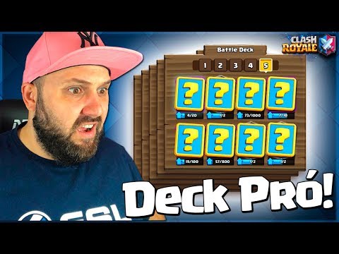 TESTEI O NOVO DECK DOS PR