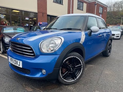 2011 11-Reg Mini Countryman Cooper chilli pack,petrol, lovely spec £7495