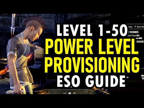 How to Level Your Provisioning in ESO - ESO Provisioning Power Level