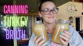 Canning Turkey Broth | Hamakua Homestead