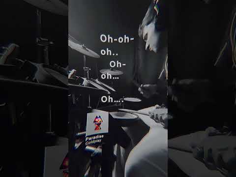 When Paradise Finds Jazz | Coldplay Drum Cover with a Soulful Twist #shortsvideos