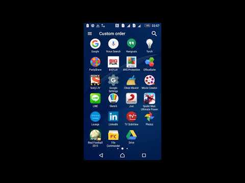 Sony Xperia c5 ultra screen video
