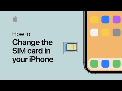 How to change the SIM card in your iPhone — Apple Support