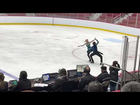Eva PATE & Logan BYE - Riverdance Free Dance - 2022 Lake Placid Ice Dance International