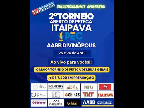 2º Torneio Aberto de Peteca ITAIPAVA - PEC 1000 Dia 2/2 Finais