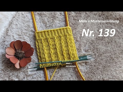 Sock pattern no. 139 - Knitting pattern in the round / knitting sock pattern