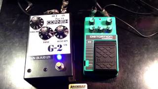 Video thumbnail for Pete Cornish G2 vs Vintage MIJ Ibanez DS10 Distortion by shnobel
