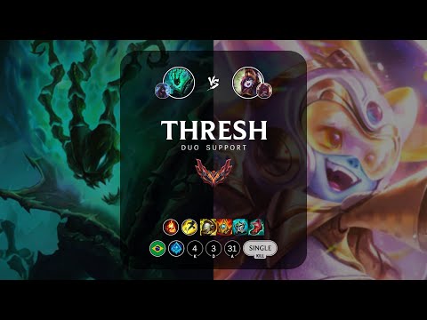 Thresh Support vs Lulu - BR Grandmaster Patch 13.6